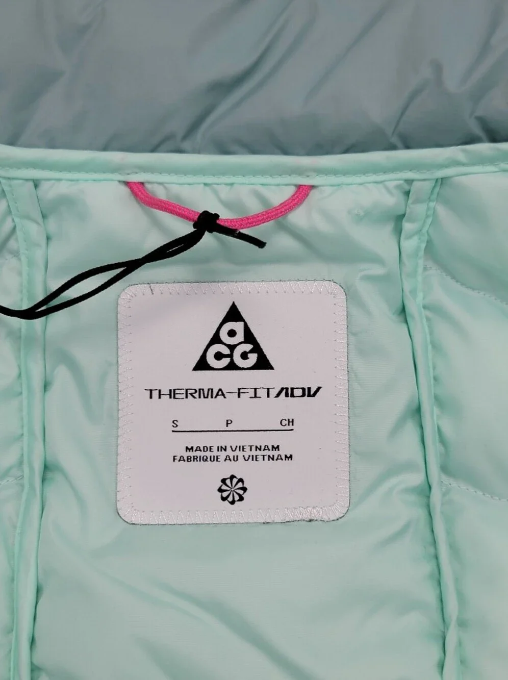 Nike ACG Therma-FIT ADV Vest Men’s Size S Lava Flow Cannon Mint Foam  HV0605-017